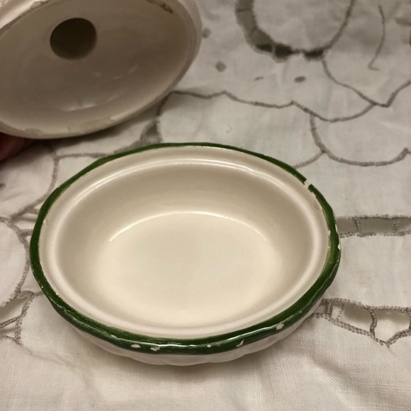 vtg Avon bunny Easter trinket dish - Picture 3 of 6